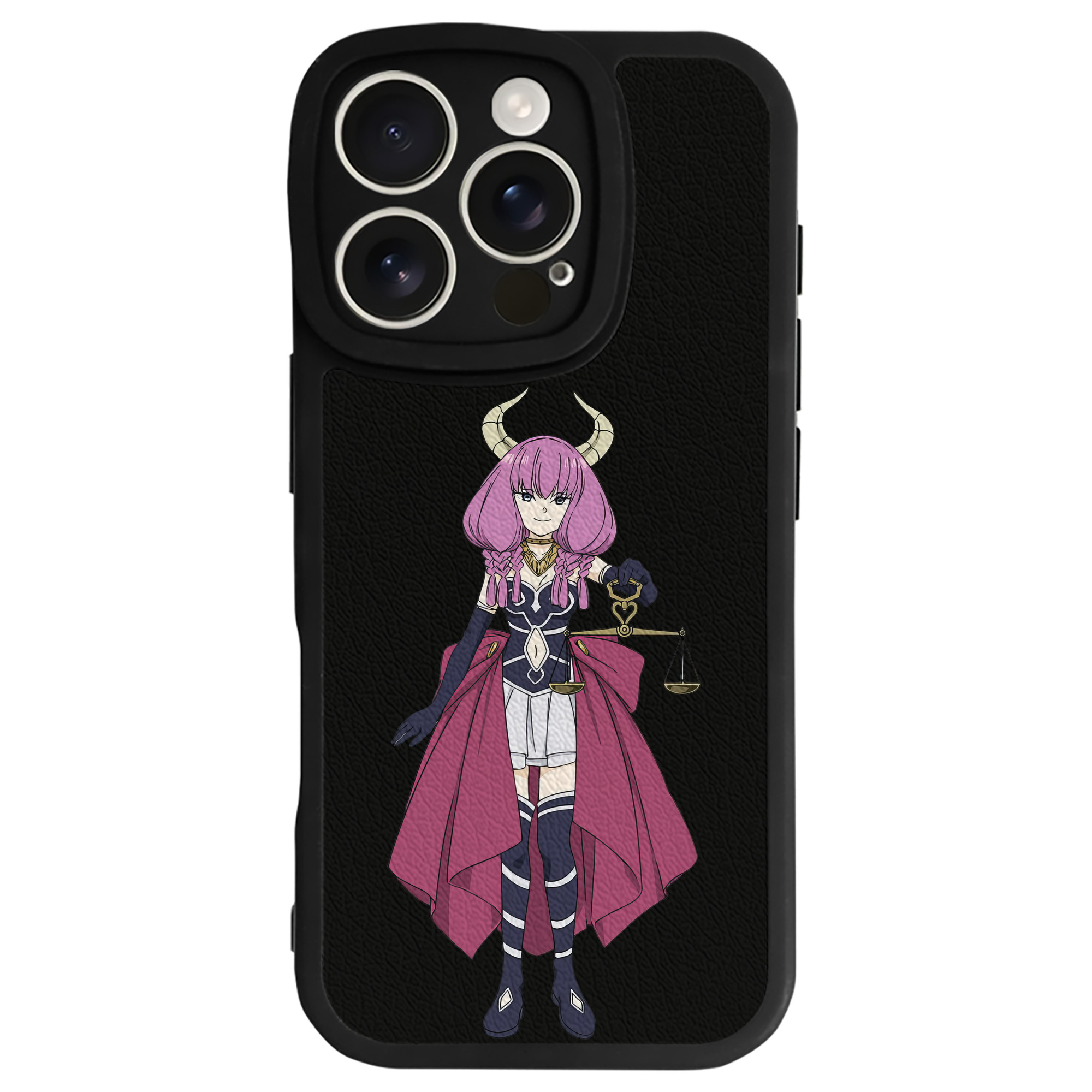 （画像用） 葬送のフリーレン Frieren 【iPhone 16シリーズ対応】シリコンスマホケース（レザー調） 材質：シリコン